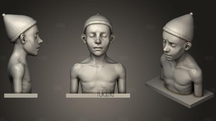 Child Wip 3d stl for CNC